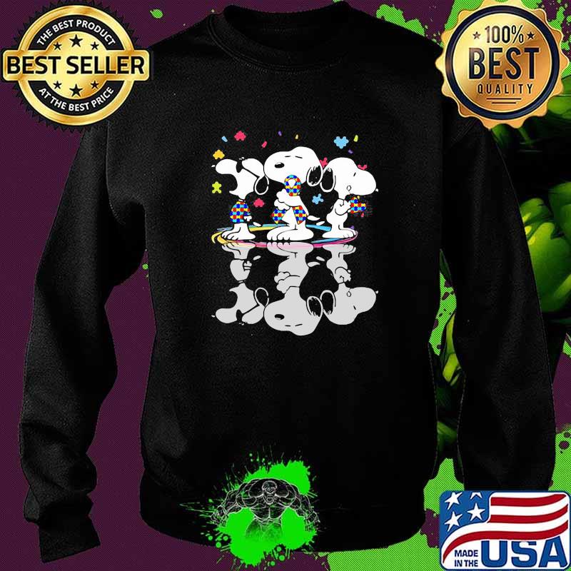 Official Snoopy autism awareness ribbon Sweater Official Snoopy autism awareness ribbon Sweater
