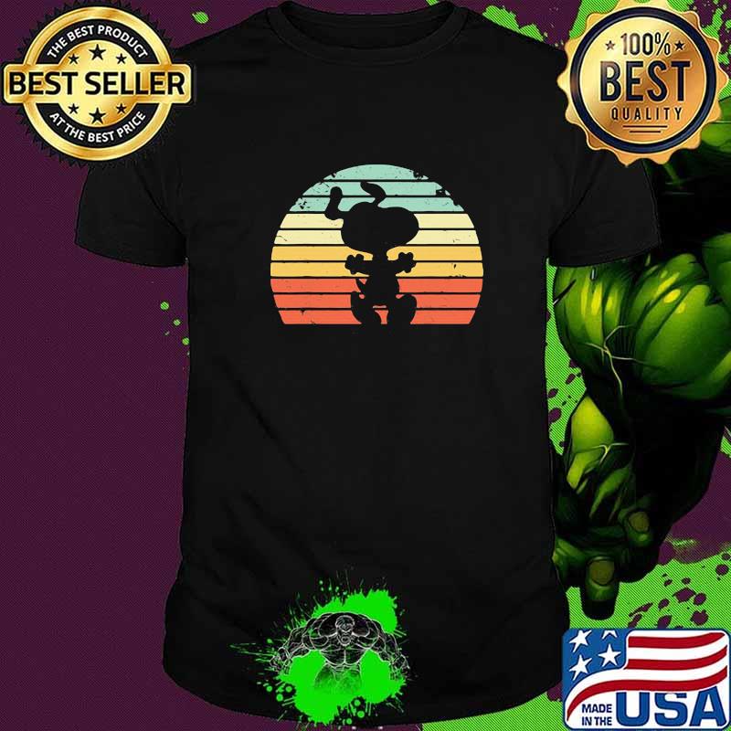 Official SNoopy Vintage sunset shirt
