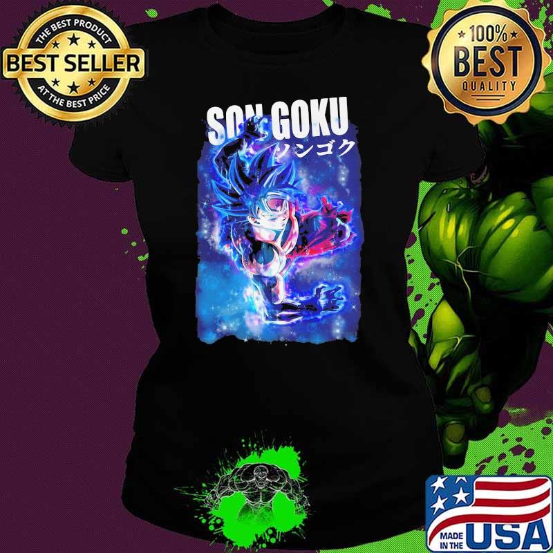 Official Son Goku Dragon Ball Galaxy Shirt Ladies tee Official Son Goku Dragon Ball Galaxy Shirt Ladies tee
