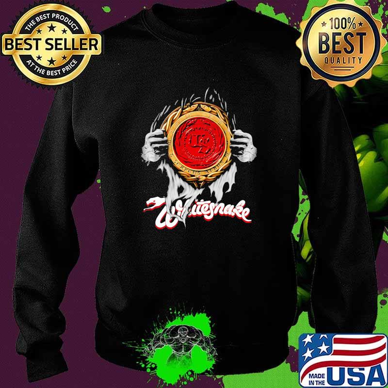 Official super Whitesnake logo Sweater Official super Whitesnake logo Sweater