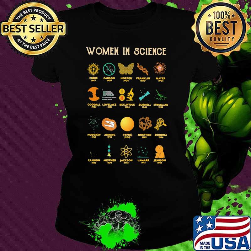 Official Women In Science Shirt Ladies tee Official Women In Science Shirt Ladies tee