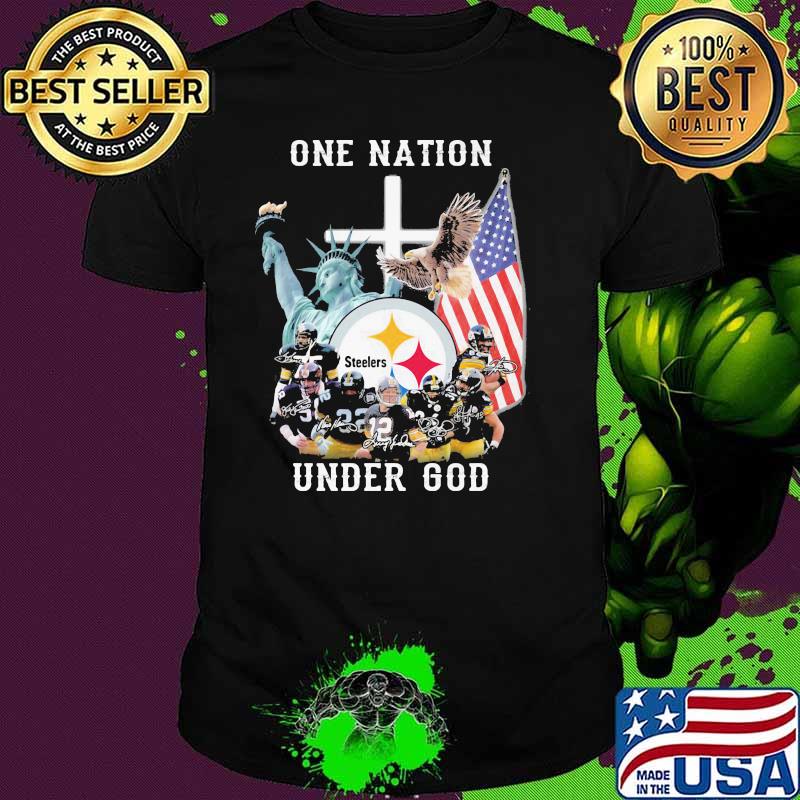 One Nation Under God Pittsburgh Steelers Shirt