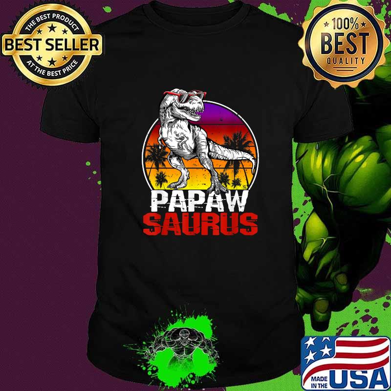 Papawsaurus T Rex Dinosaur Papaw Saurus Vintage Shirt Papawsaurus T Rex Dinosaur Papaw Saurus Vintage Shirt