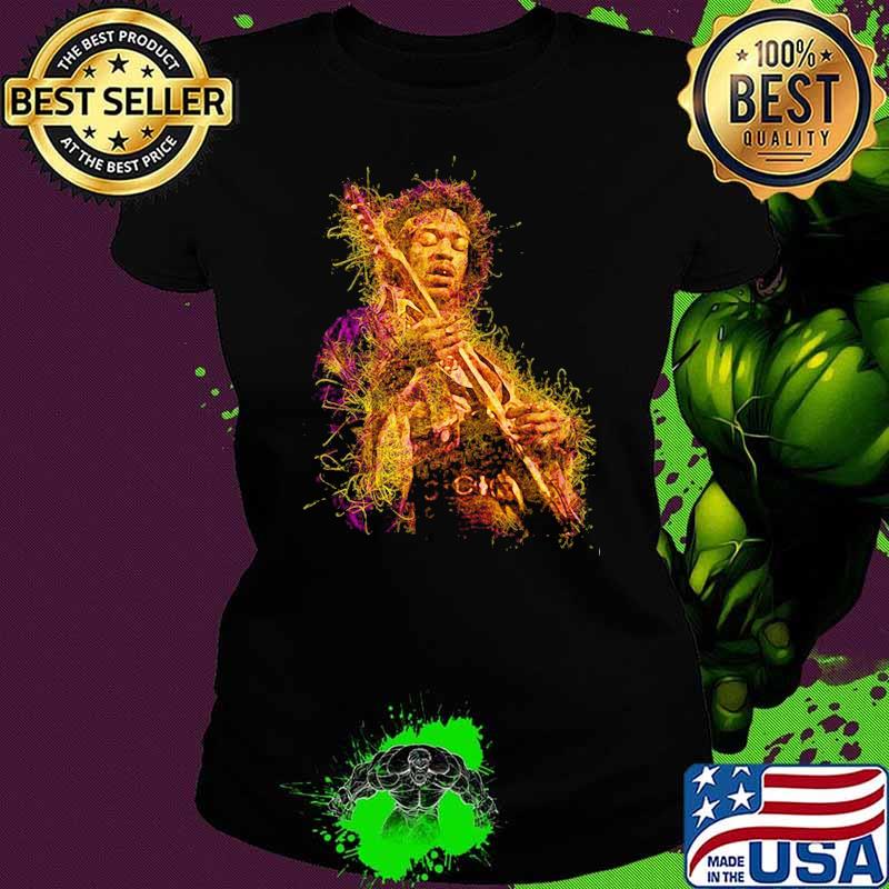 Play Guitar Jimi Hendrix Legend Shirt Ladies tee Play Guitar Jimi Hendrix Legend Shirt Ladies tee