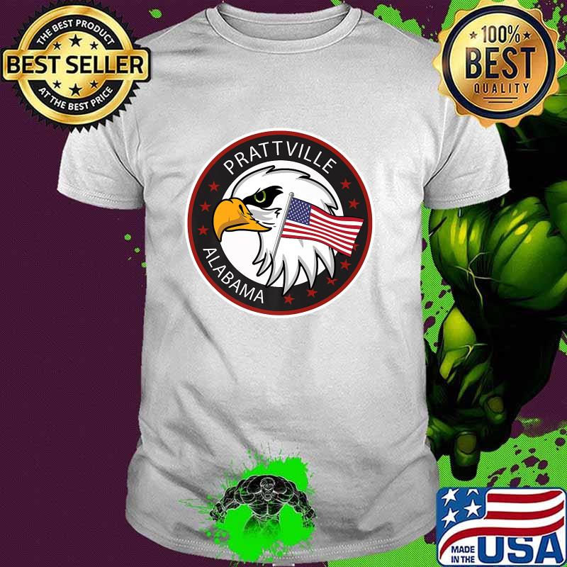Prattville Alabama AL Premium Eagle American Flag Shirt