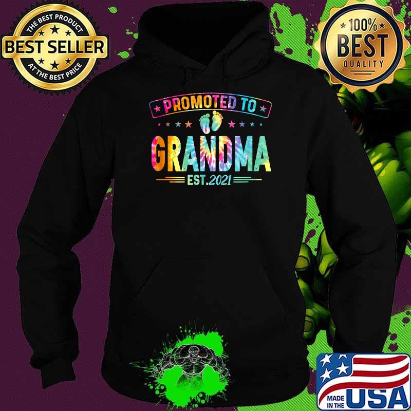 Promoted To Grandma Est 2021 Pregnancy Announcement Watercolor Shirt Hoodie Promoted To Grandma Est 2021 Pregnancy Announcement Watercolor Shirt Hoodie