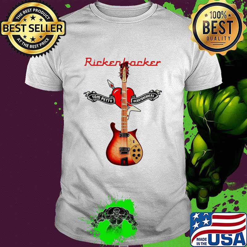 Rickenbacker guitar tom petty heartbreakers shirt