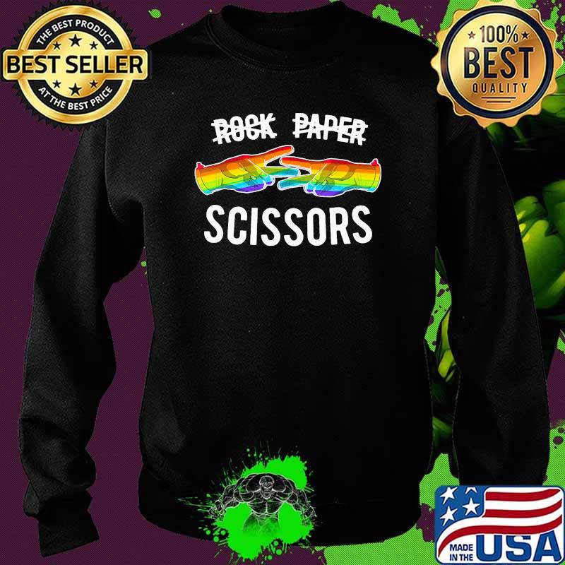 Rock Paper Scissors LGBT Shirt Sweater Rock Paper Scissors LGBT Shirt Sweater