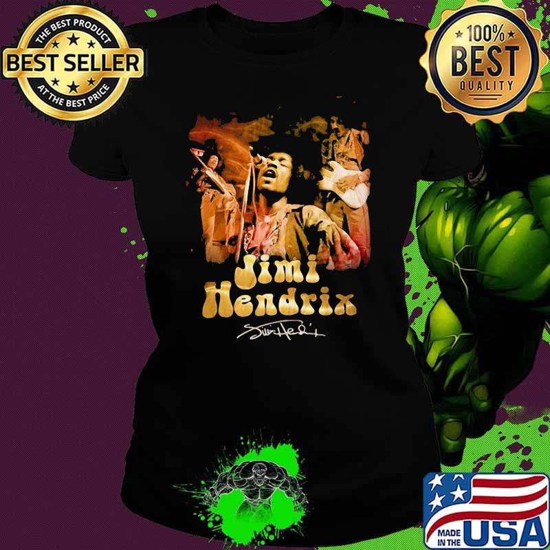 Signature Jimi Hendrix Legend Music Shirt Ladies tee Signature Jimi Hendrix Legend Music Shirt Ladies tee