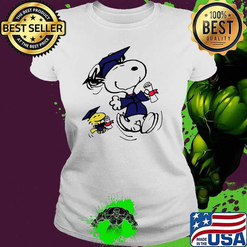 Snoopy and woodstock graduation class Ladies tee Snoopy and woodstock graduation class Ladies tee