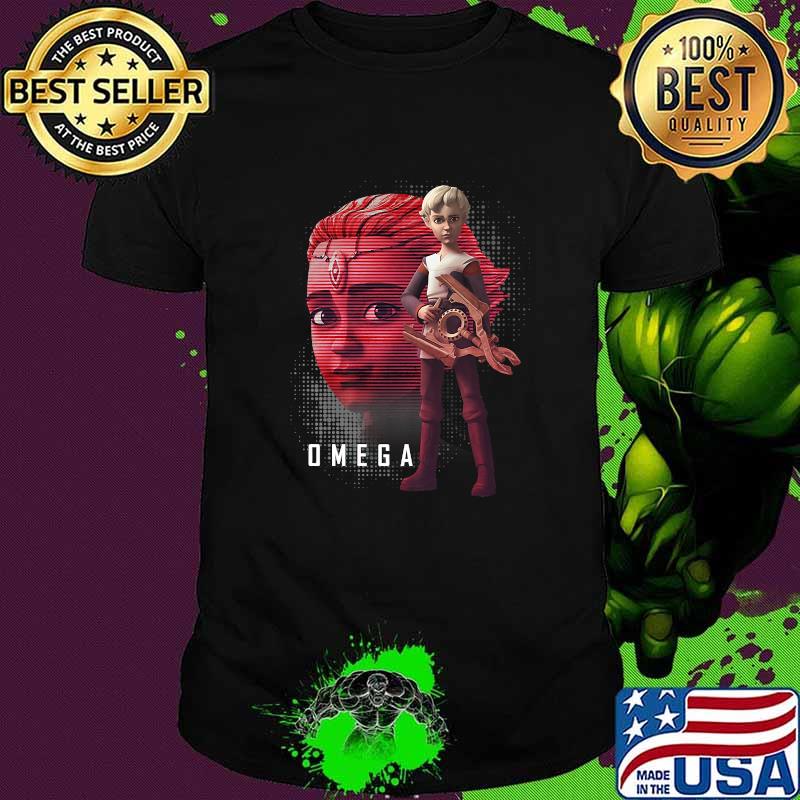 Star Wars The Bad Batch Omega Collage Shirt