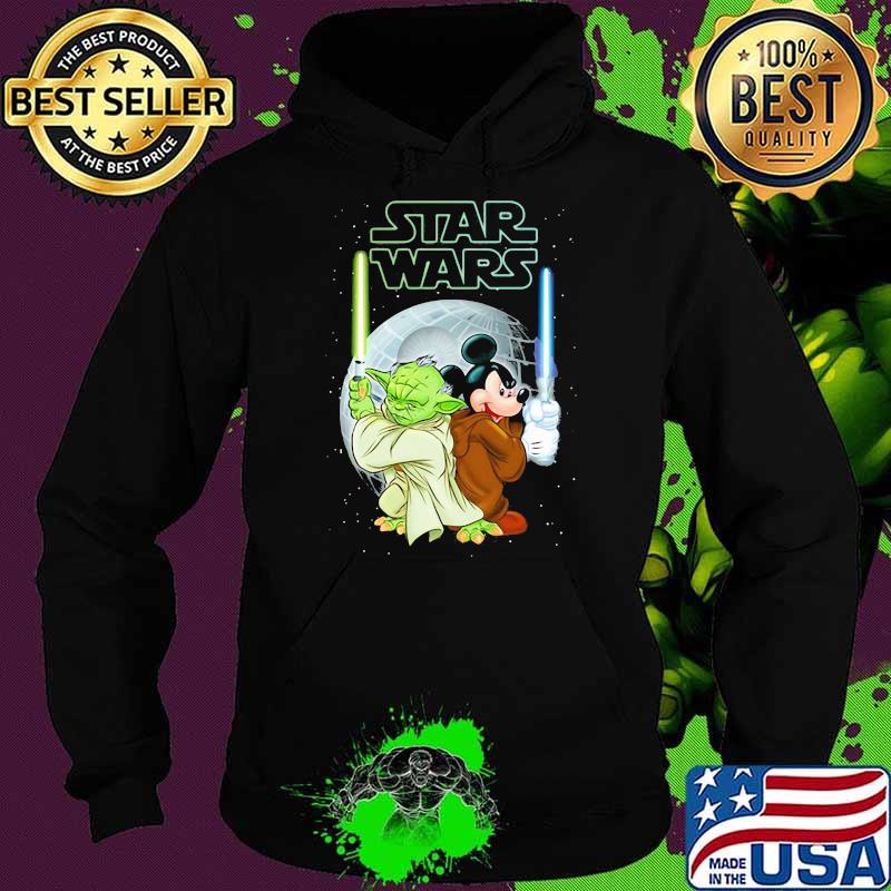 Star Wars Yoda And Mickey Shirt Hoodie Star Wars Yoda And Mickey Shirt Hoodie