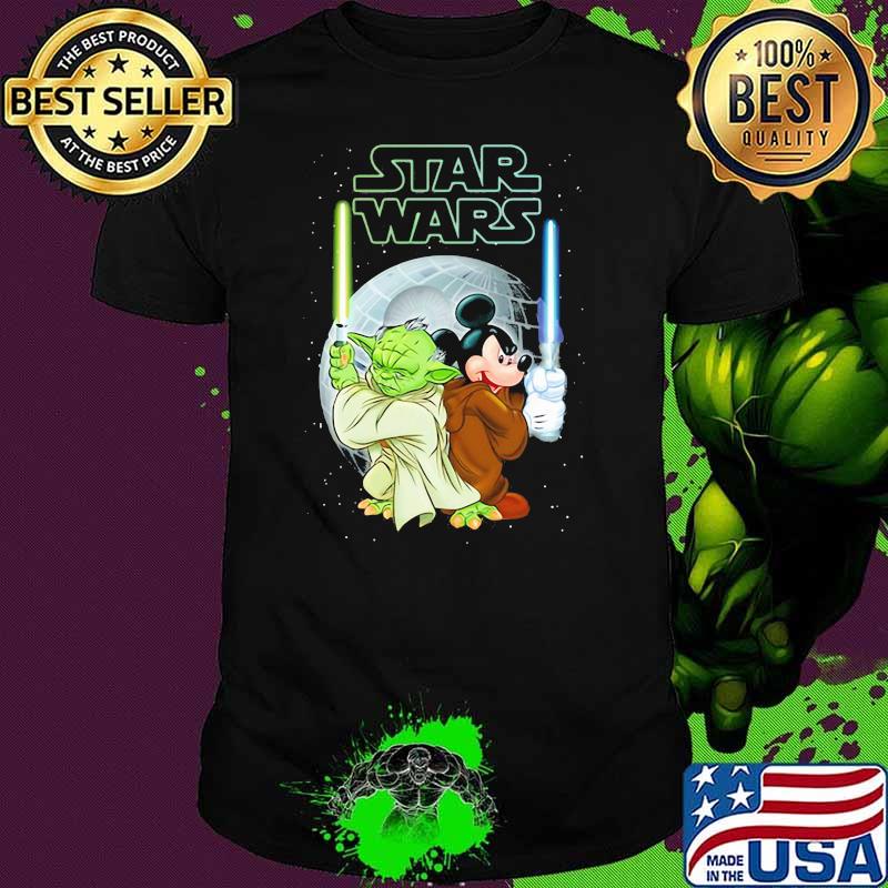 Star Wars Yoda And Mickey Shirt Star Wars Yoda And Mickey Shirt