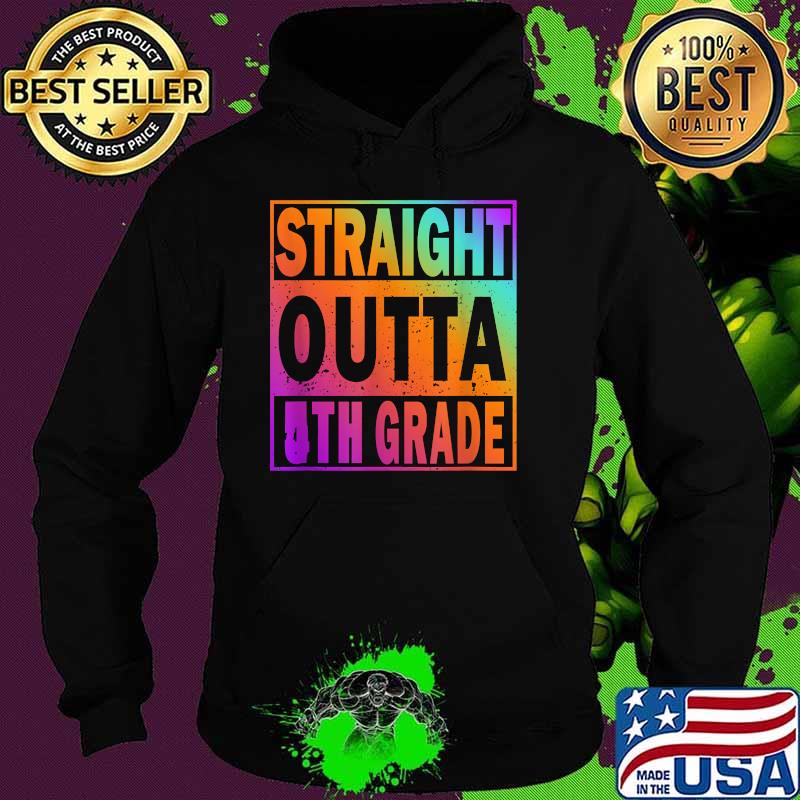 Straight Outta Fifth Grade Shirt 5th Grade Great Graduation Colorful Shirt Hoodie Straight Outta Fifth Grade Shirt 5th Grade Great Graduation Colorful Shirt Hoodie