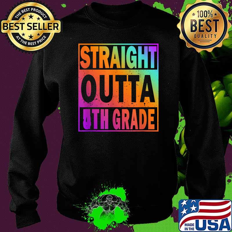 Straight Outta Fifth Grade Shirt 5th Grade Great Graduation Colorful Shirt Sweater Straight Outta Fifth Grade Shirt 5th Grade Great Graduation Colorful Shirt Sweater