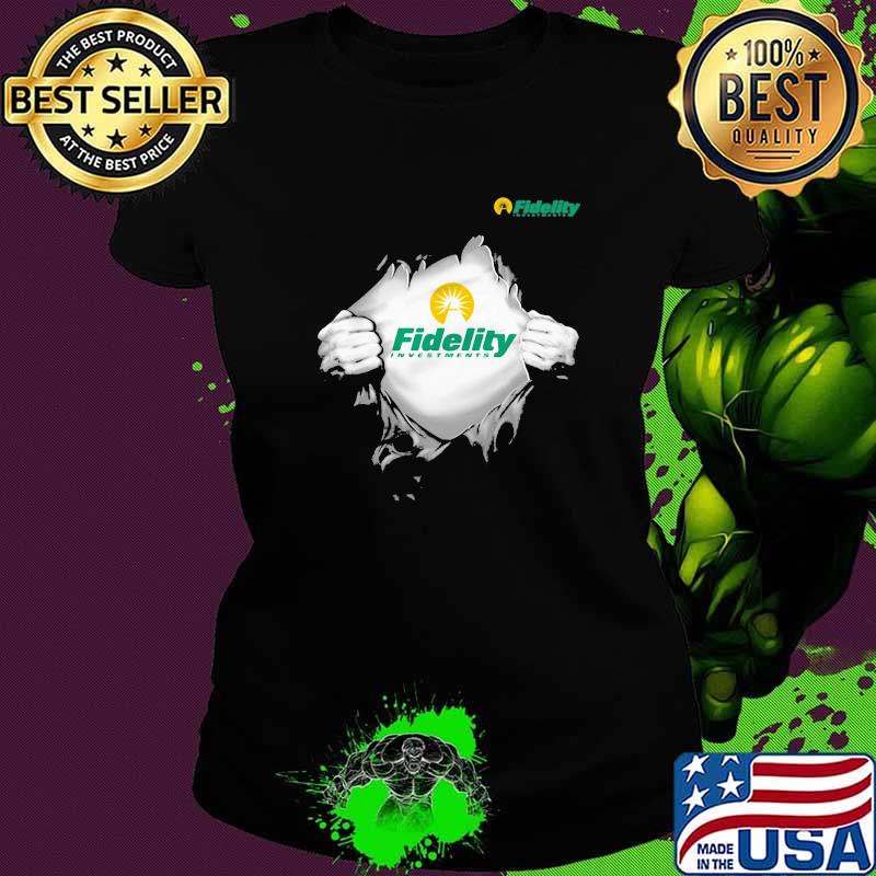 Super Fidelity investments logo Ladies tee Super Fidelity investments logo Ladies tee