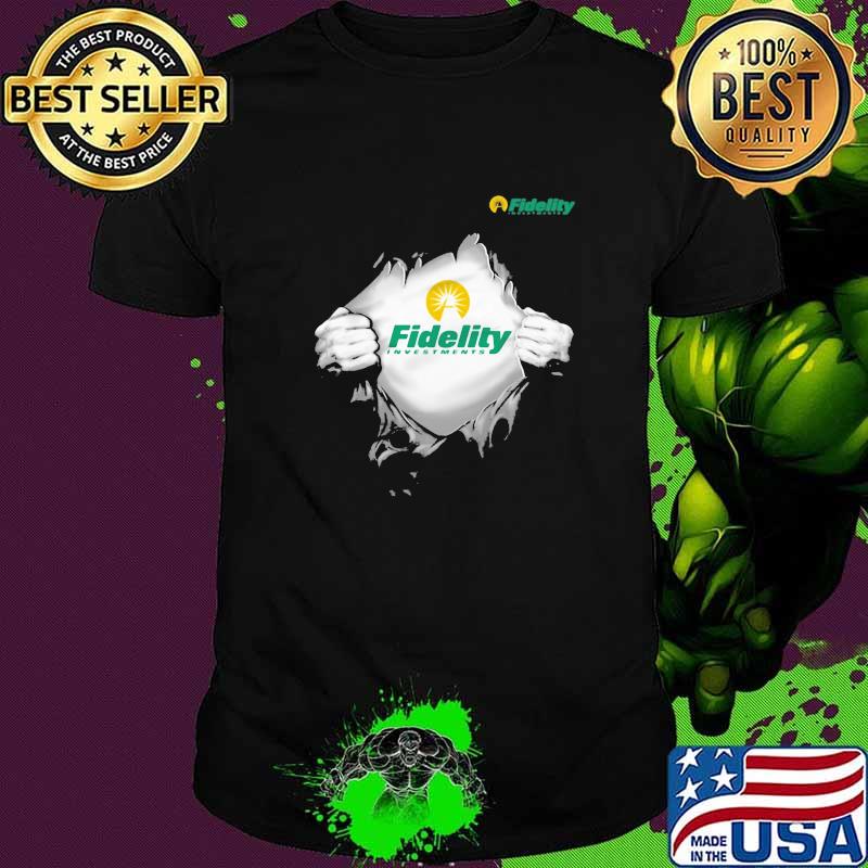 Super Fidelity investments logo shirt