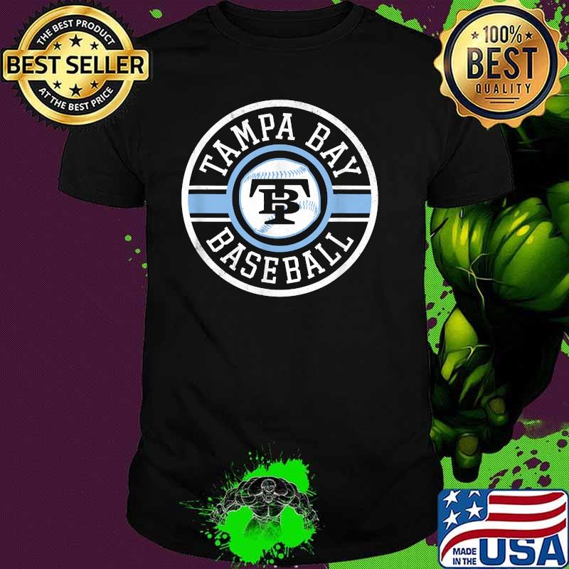 Tampa Bay Baseball Retro Badge Ray Shirt