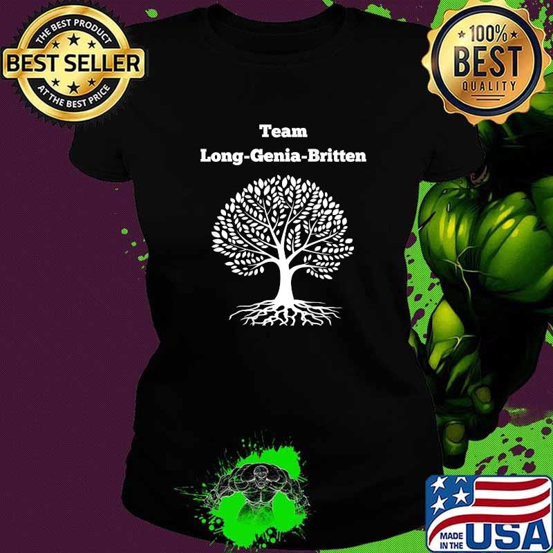 Team Long Genia Britten Tree Shirt Ladies tee Team Long Genia Britten Tree Shirt Ladies tee