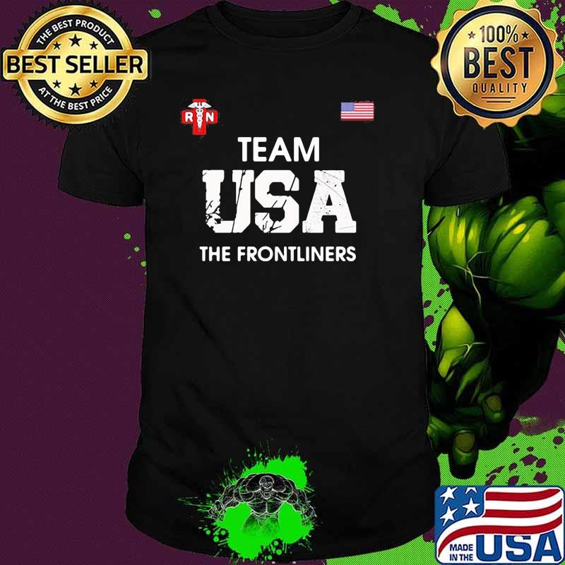 Team USA The Frontliners American Flag Shirt