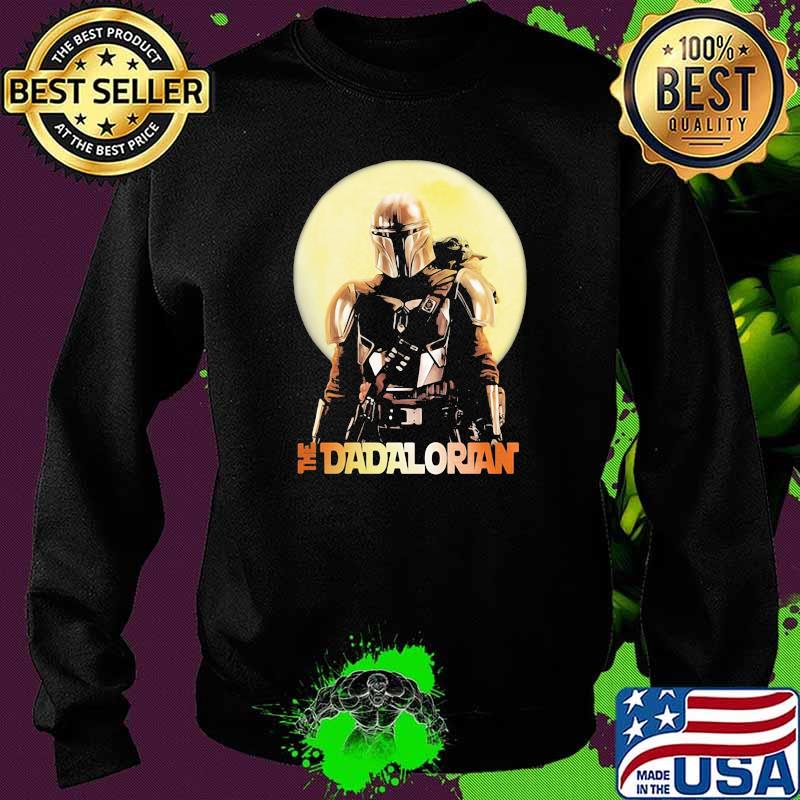 The Dadalorian baby yoda sun Sweater The Dadalorian baby yoda sun Sweater