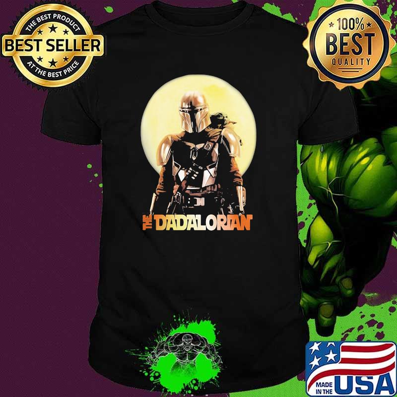 The Dadalorian baby yoda sun shirt