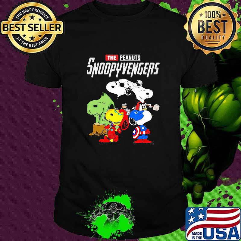 The peanuts snoopyvengers shirt