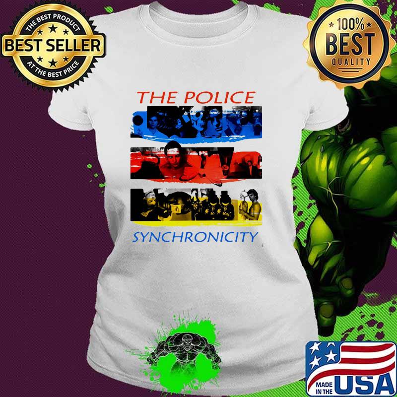 The police synchronicity North America Tour Ladies tee The police synchronicity North America Tour Ladies tee
