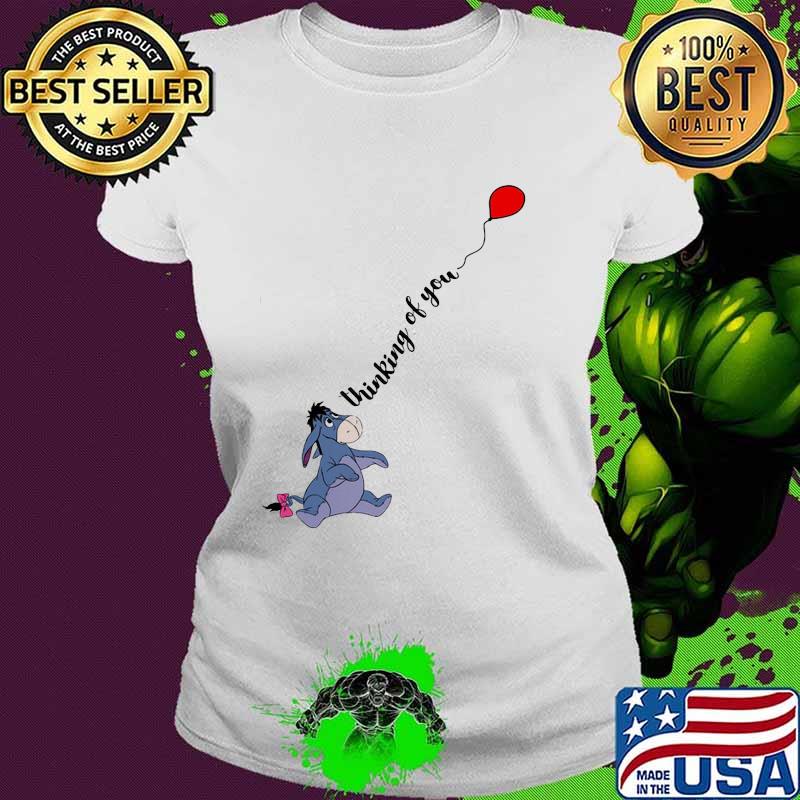 Thinking of you Eeyore Ladies tee Thinking of you Eeyore Ladies tee