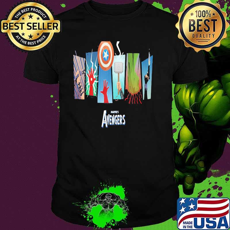 Thunder Light Marvels Avengers Captain America Shirt