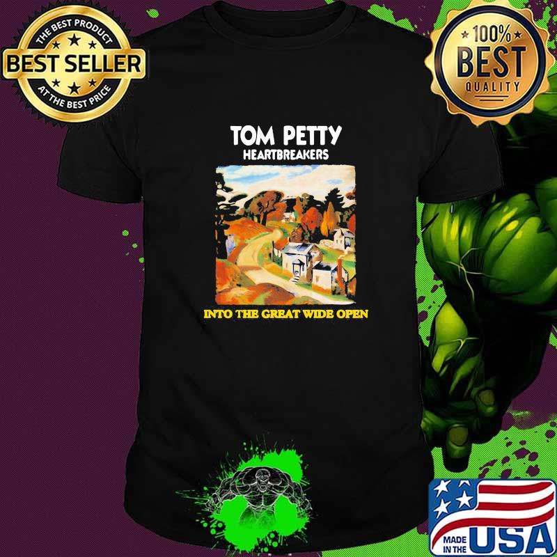 Tom petty heartbreakers into the great wide open shirt