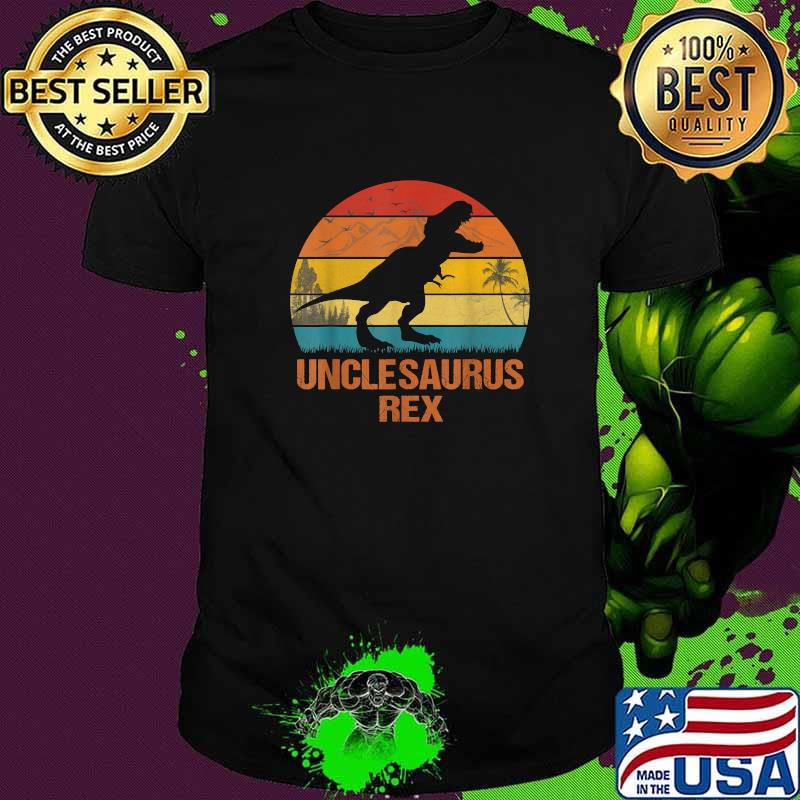 Uncle Unclesaurus Dinosaur Saurus Rex Fathers Day Vintage T-Shirt Uncle Unclesaurus Dinosaur Saurus Rex Fathers Day Vintage T-Shirt