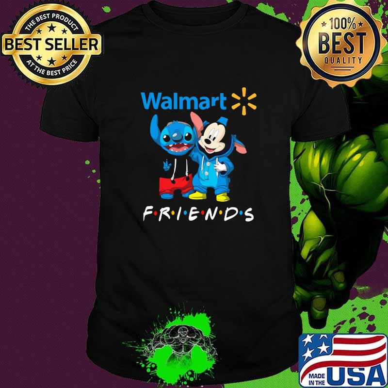 Walmart Friends Mickey Mouse And Stitch Shirt Walmart Friends Mickey Mouse And Stitch Shirt