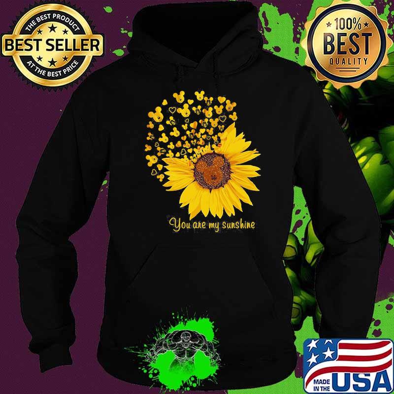 You are my sunshine sunflower mickey Hoodie You are my sunshine sunflower mickey Hoodie