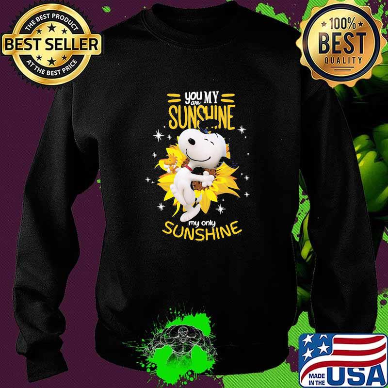 You my are sunshine my only sunshine snoopy sunflower Sweater You my are sunshine my only sunshine snoopy sunflower Sweater