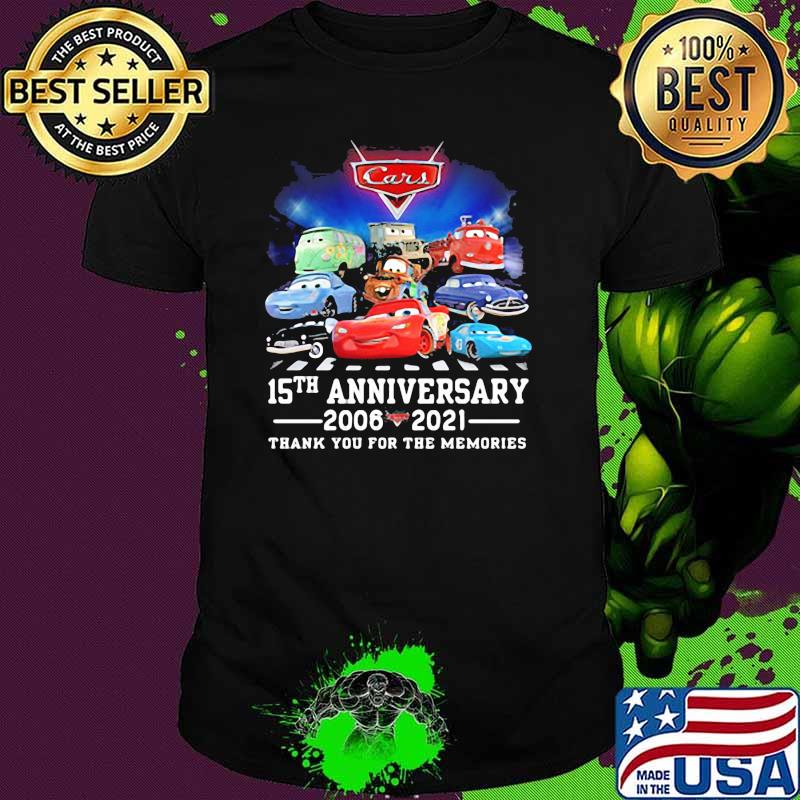 15th Anniversary 2006 2021 Thank You For The Memories Shirt