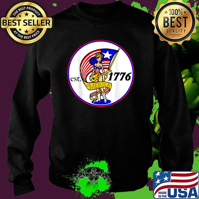1776 4th Of July Independence Day WOman T-Shirt Sweater 1776 4th Of July Independence Day WOman T-Shirt Sweater