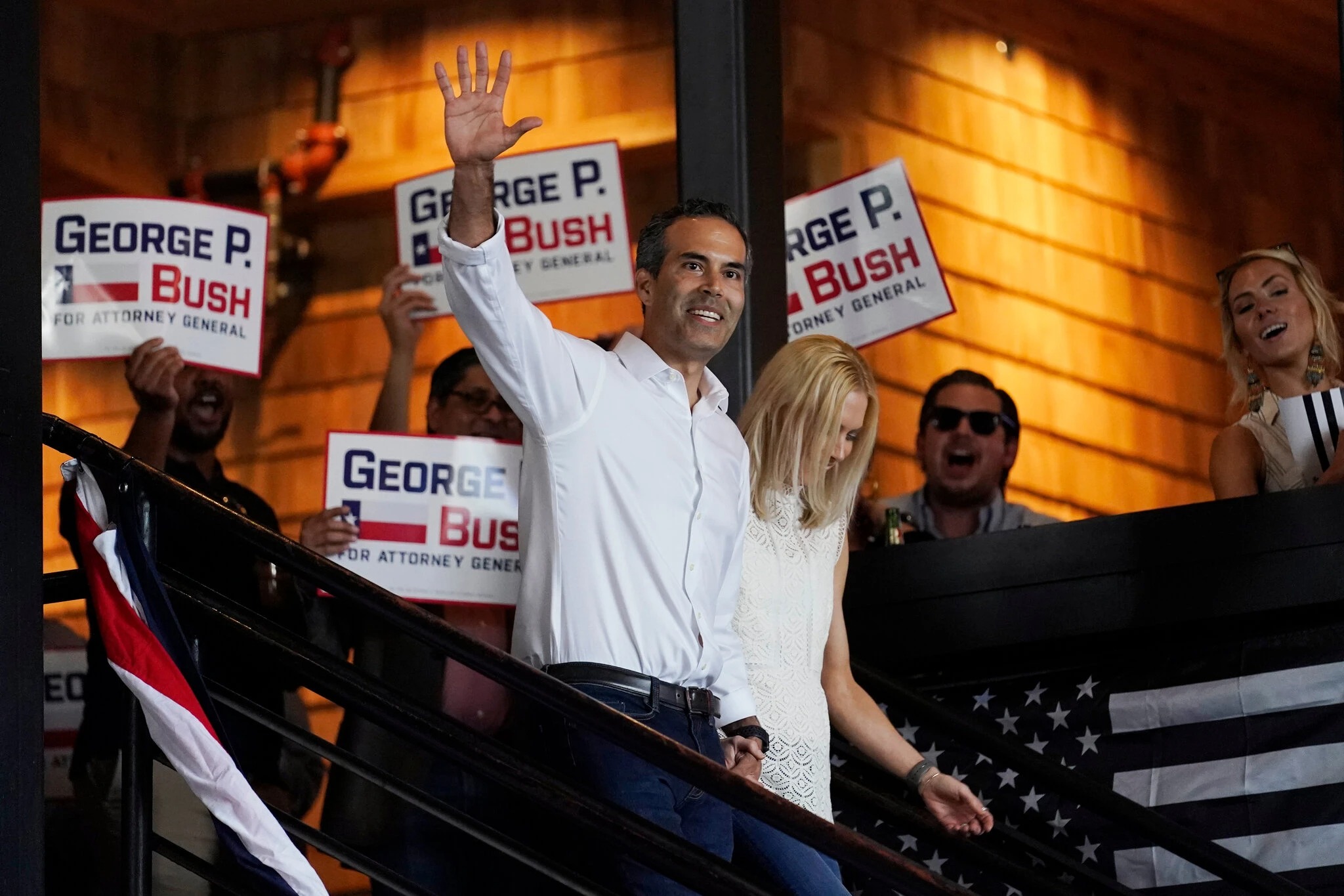 George P. Bush is running for attorney general in Texas — by courting Trump.