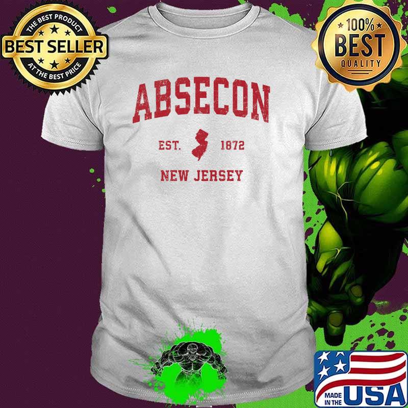 Absecon New Jersey 1872 NJ Vintage Sports Shirt