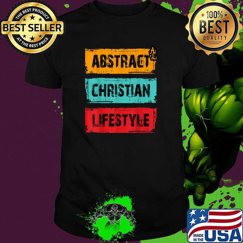 Abstract Christian Lifestyle Vintage T-Shirt
