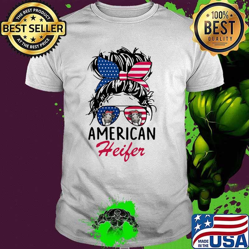 American Heifer American Flag Shirt