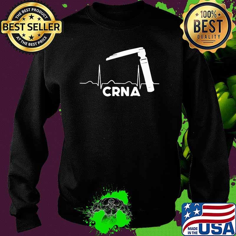 Anesthesia Miller laryngoscope CRNA EKG tracing Shirt Sweater Anesthesia Miller laryngoscope CRNA EKG tracing Shirt Sweater