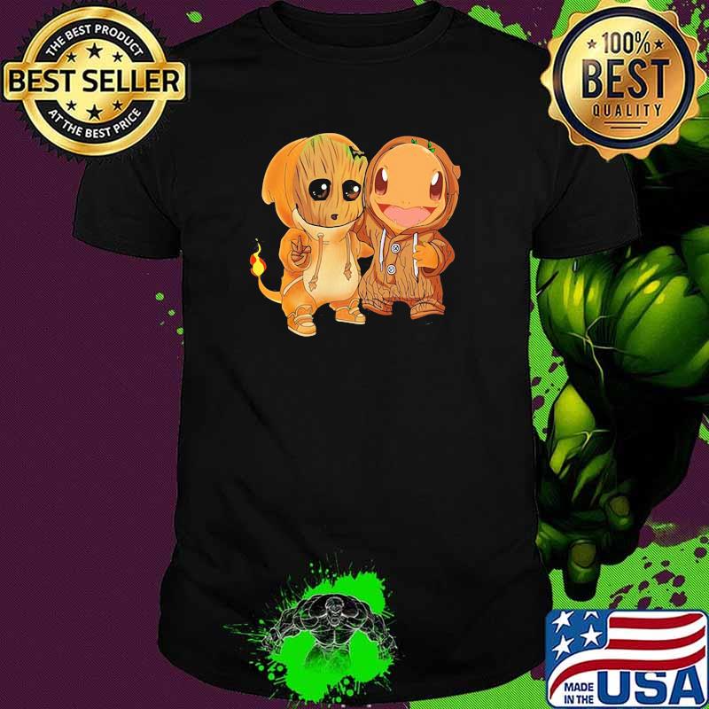 Baby groot and Baby Kaiyu Dragon Shirt Baby groot and Baby Kaiyu Dragon Shirt