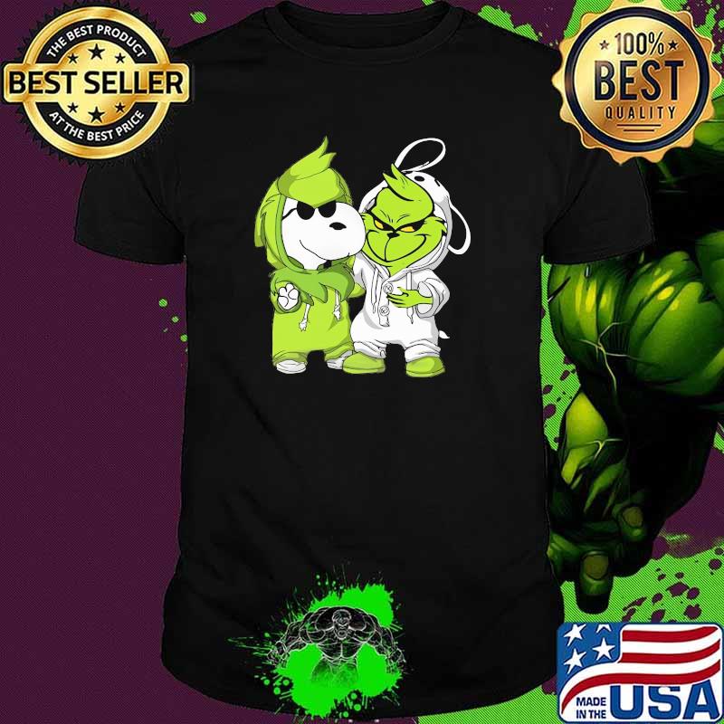 Baby snoopy and grinch shirt