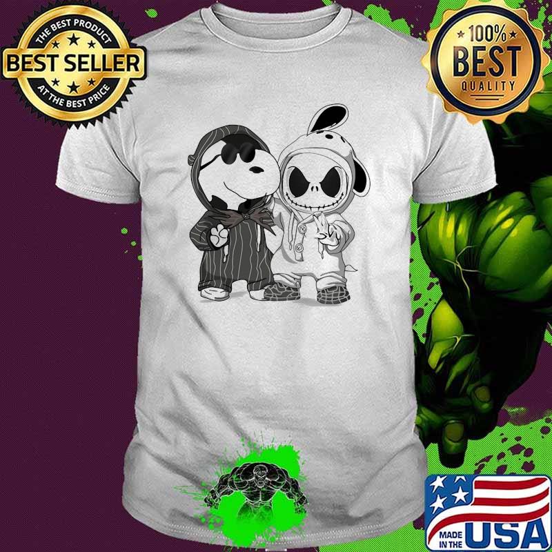 Baby snoopy and jack shirt