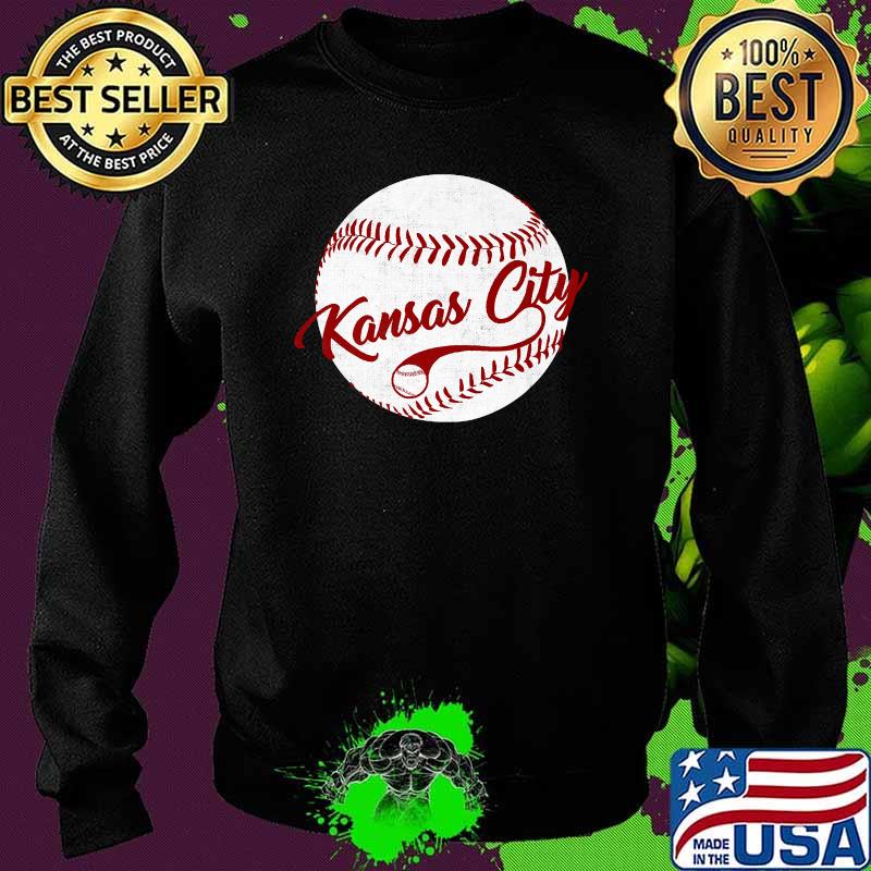 Baseball Kansas City National Pastime T-Shirt Sweater Baseball Kansas City National Pastime T-Shirt Sweater