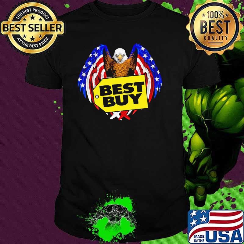 Best buy eagel american flag 4th of July independence shirt