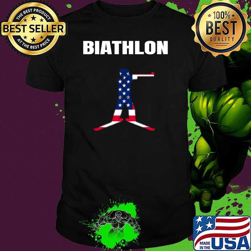 Biathlon USA 2021 Tokyo 2021 Flag Shirt