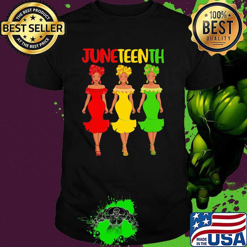Black Queen Juneteenth Freedom Day Shirt