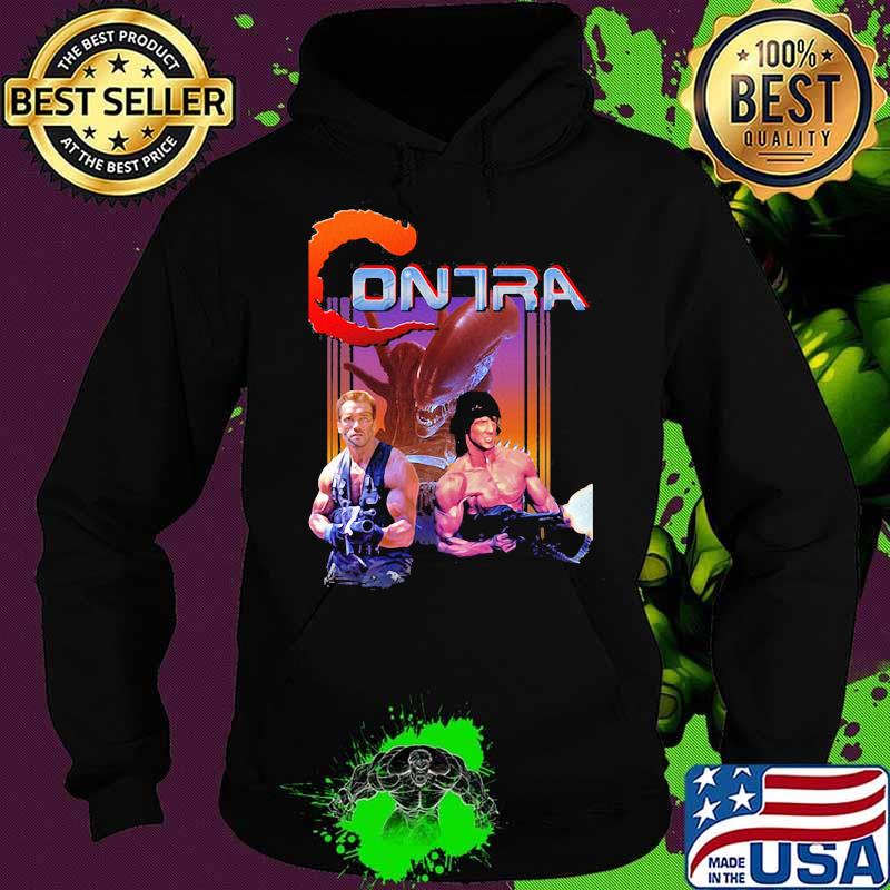 Contra Player Shirt Hoodie Contra Player Shirt Hoodie